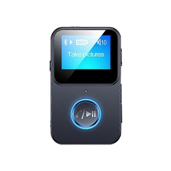 Bluetooth-kompatibel MP3-spelare med skärm som stöder fjärrkontrollfotografering