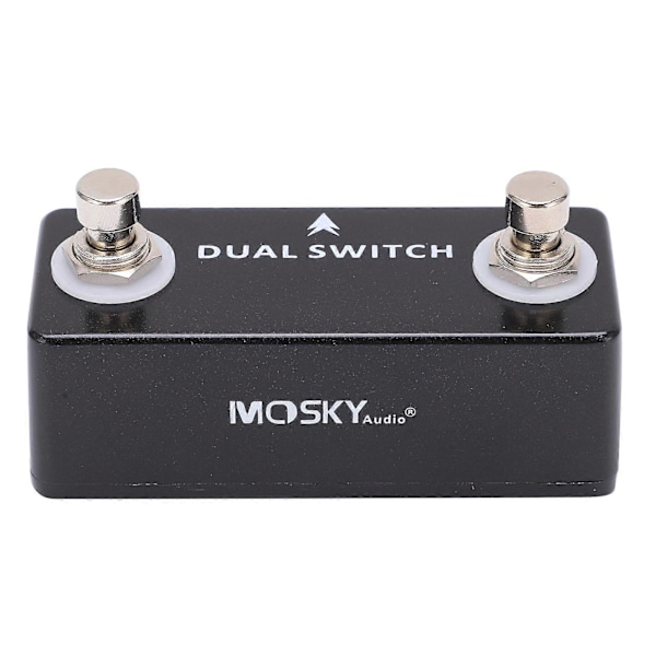 Guitar Fodkontakt Pedal Dobbelt Fodkontakt Tap Momentær Låsefri Controller Tilbehør