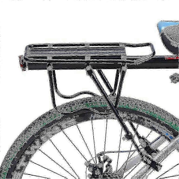 50 kg Max Alloy Takatavarateline Polkupyörän Laukku Matkatavarat Pyörä Maastopyörä