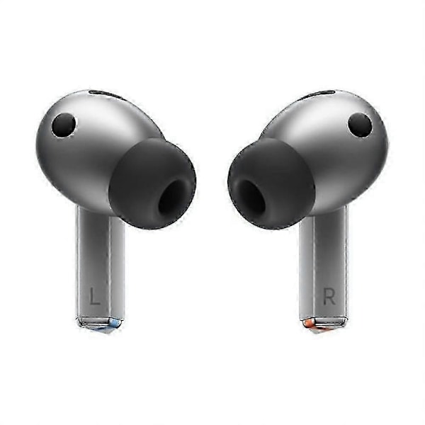 Trådløse Bluetooth-ørepropper, støydemping, optimaliserte lydeffekter, redesignet komfortabel passform, sølv.
