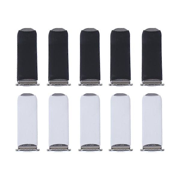Bilfrisker Ventilationsclips Firkantet Hoveddesign Bilbrug 3x1x1cm 30 stk Sort Plastik Duft Holder