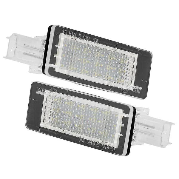 LED-registreringsnummerbelysning för Dacia Duster 10-15