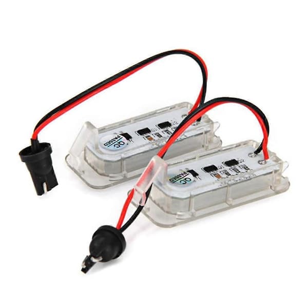 Bakre Skiltlys Lampe Full LED Skiltlysmontering CAN-bus 12V