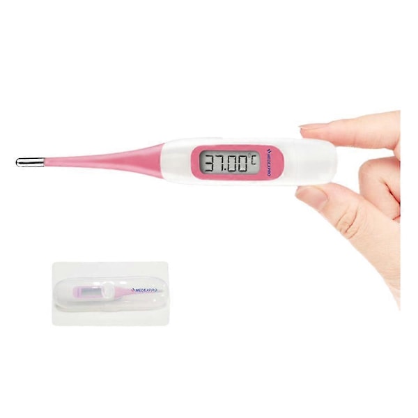 Digitalt Basaltermometer Grad Højpræcision Oraltermometer med Hukommelsesfunktion Digitalt Termometer