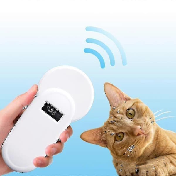 Tålig Djur ID Mikrochip Läsare Mikrochip Scanner Läsavstånd 15cm