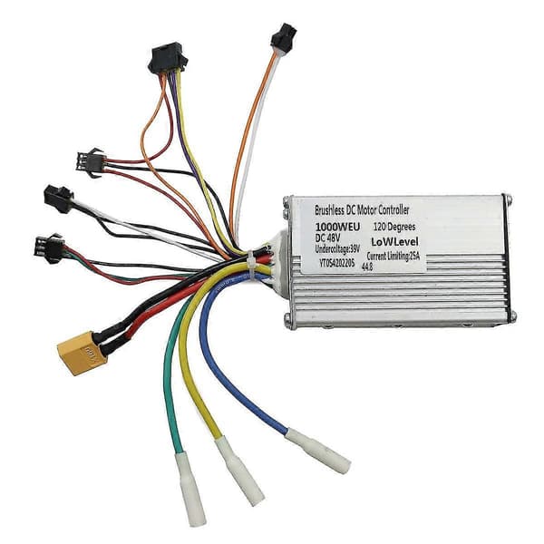 48V 25A 1000W Elektrisk Scooter Controller Kit med Display Scooter Dashboard kompatibel med G2 Pro