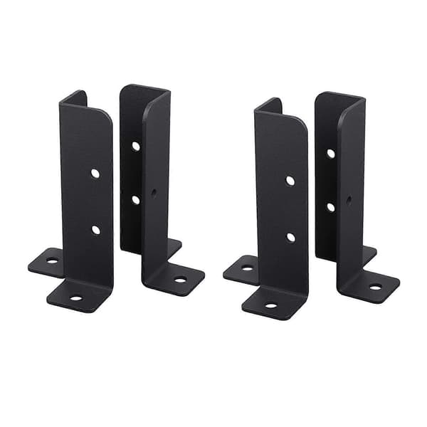 Staketstolpshatt Multifunktionellt trädgårdsfäste för utomhusträdgård 4pcs