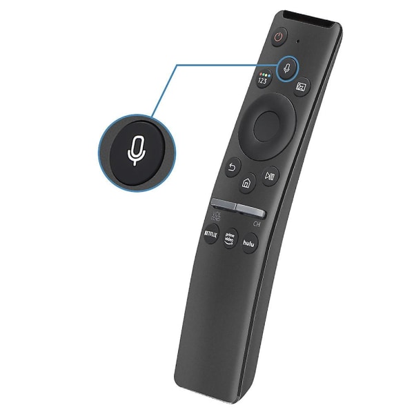 Ersättning för Samsung Smart Tv Fjärrkontroll med röstfunktion kompatibel med Samsung Bluetooth röst-tv