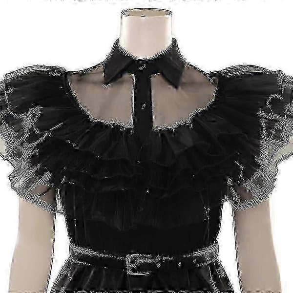 Wednesday Addams kostume til voksne til Halloween-fest 150 Without wig