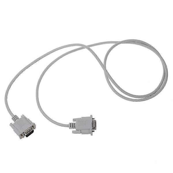 Vga Db15 Hann Til Rs232 Db9 Pin Hann Adapterkabel / Videografisk Skjøtekabel (hvit, 1.5m) Y