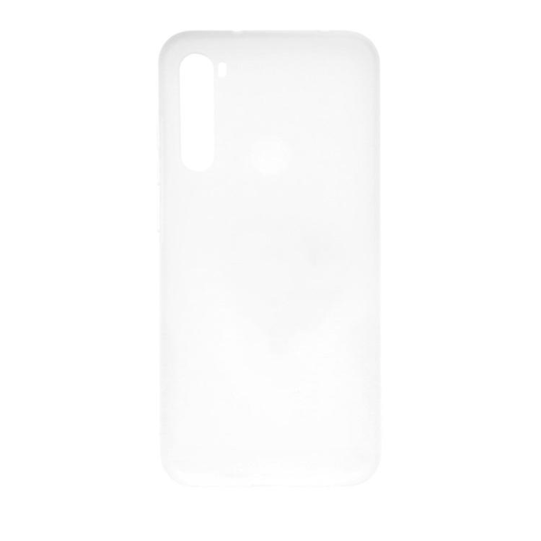 Mjukt Frostat TPU-skal Kompatibelt med Xiaomi Redmi Note 8 White