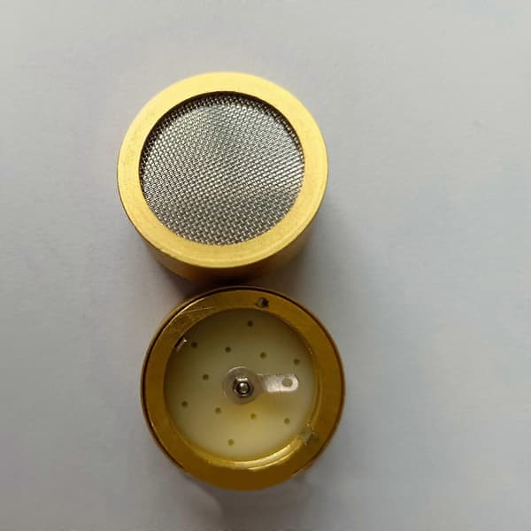Professionell Mikrofon DIY Mikrofonkapsel Kärnbyte Guldpläterad Legering