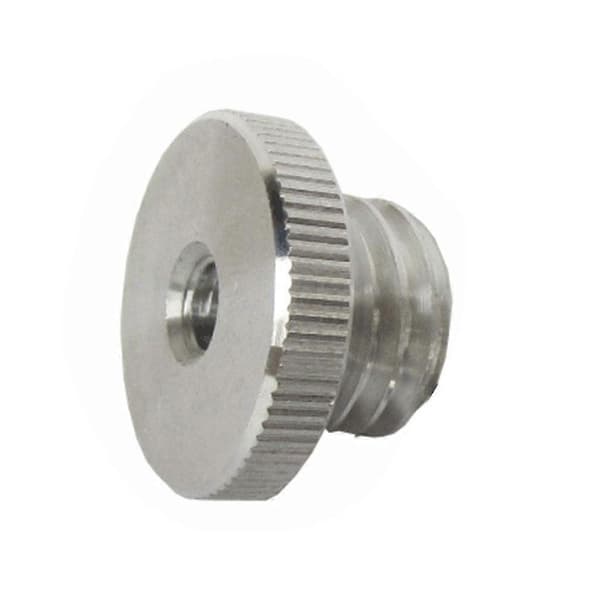 1/4 til 5/8 Skrueadapter Mikrofonstativ Tripod Adapter til Mikrofonstativ Sølvfarvet