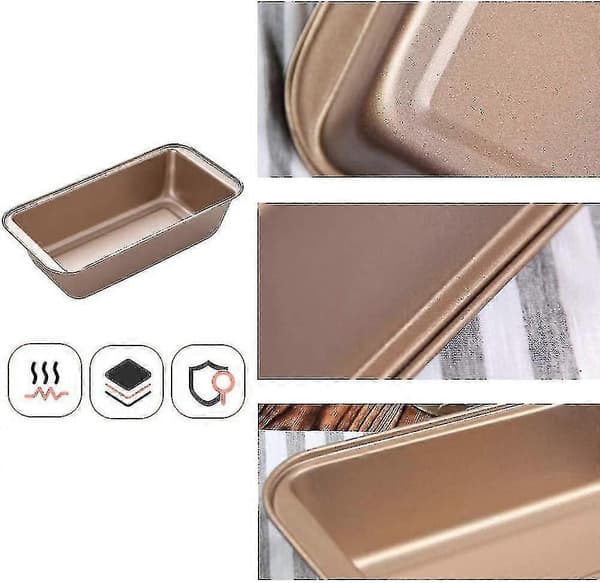 Brødbakeform, brødform 25 cm, non-stick belagt karbonstål kongekakeform