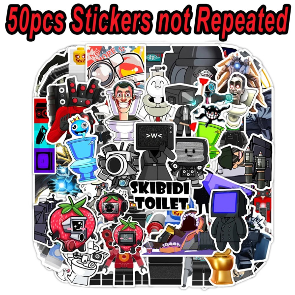 45style Skibidi Toalett Plyschleksak Skibidi Stickers Dop Ja Ja Ja Leksak Skibididop Toalett Camara Kamera Plyschleksak Skibidi Cap FireBrick