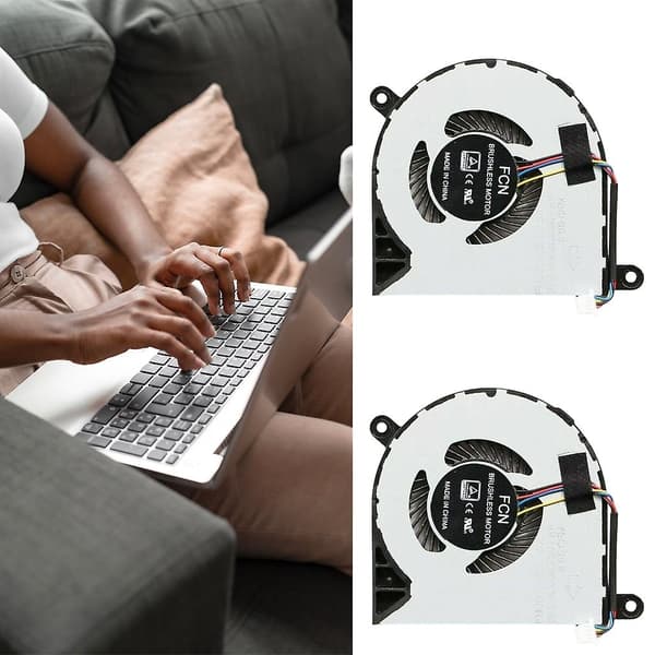 til Dell Inspiron 15 Laptop CPU Køleventilator 5V 0.5A 4Pin Notebook CPU Radiator