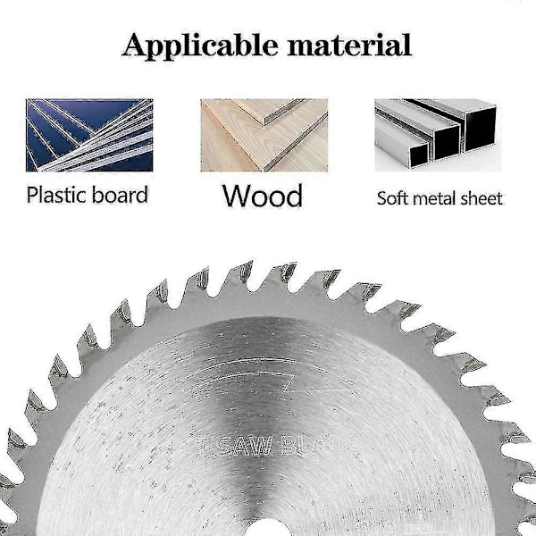 40T Kovametallikärkinen sahanterä 115mm pyörösahanterä puulle terä C