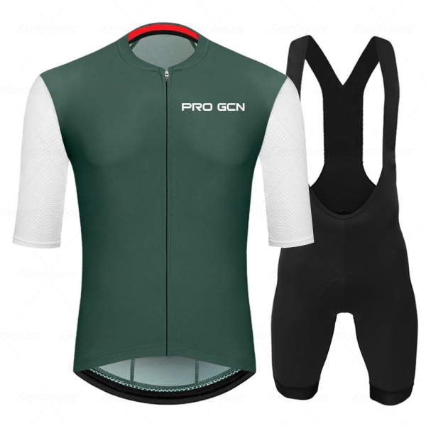 2023 FASTHOUES Herr Sommar Cykelkläder Set Andas Mountainbike Cykelkläder Ropa Ciclismo Verano Triathlondräkter TM-223 M