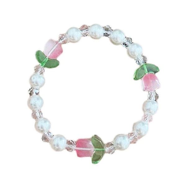 Tulipanarmbånd Søtt og Nydelig Tulipanblomstarmbånd