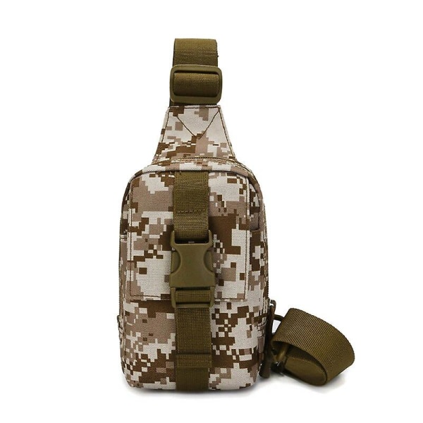 Taktinen rintalaukku Military Trekking Pack Edc Urheilulaukku Olkalaukku Crossbody Pack Assault Pussi retkeilypyöräilyyn Campinga Camo 1