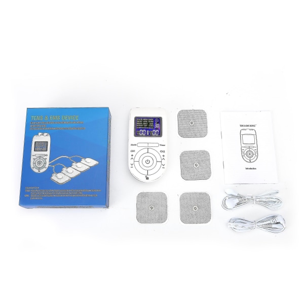 Tflycq Tens Ems Unit 12 Modes Muskelstimulator för smärtlindring terapi Muskelstyrka