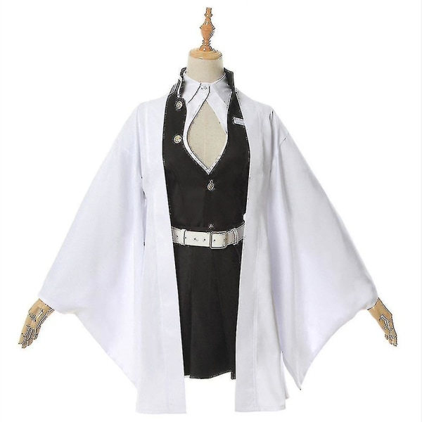 Nopea toimitus Anime Demon Slayer Kimetsu No Yaiba Kimono Kanroji Mitsuri -asu aikuisille lapsille korkealaatuinen Only costume 130