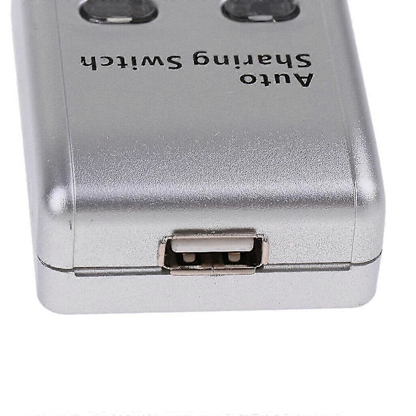 Usb 2.0 Auto Delings Switch 2 Port Hub Adapter Switcher Til 2 Pc Printer Enheder Understøtter Windows