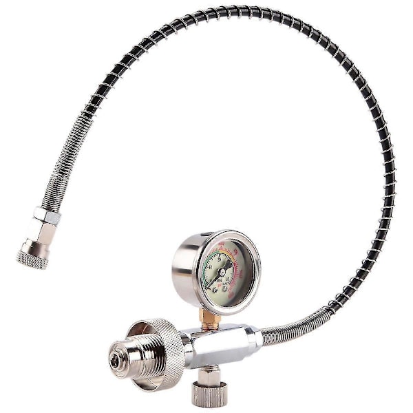 Oppgrader Fyllestasjon Ladeadapter Adapter Fra Dykketank Med Din 232/300bar Kobling For Pcp Luftpåfylling Y