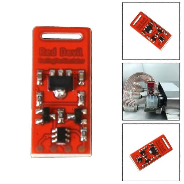 Red Devils Analog Hastighedsenhed In-line Version 12V PWM Ventilator Hastighedssimulator