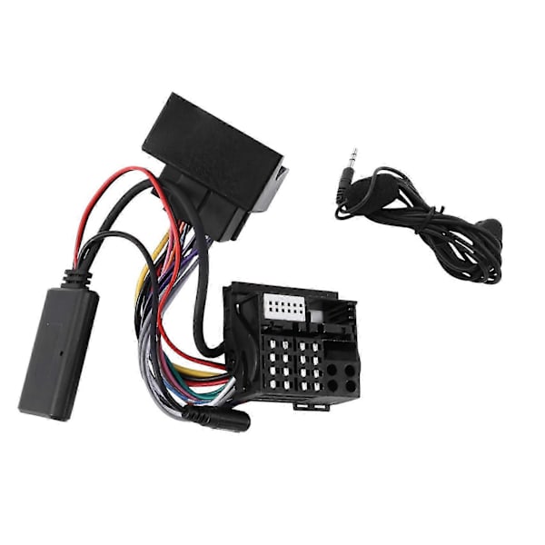 Bilradio Bluetooth Musikk AUX Kabel Handsfree Adapter Ledningsnett Kit for E60 E63 E90 E91