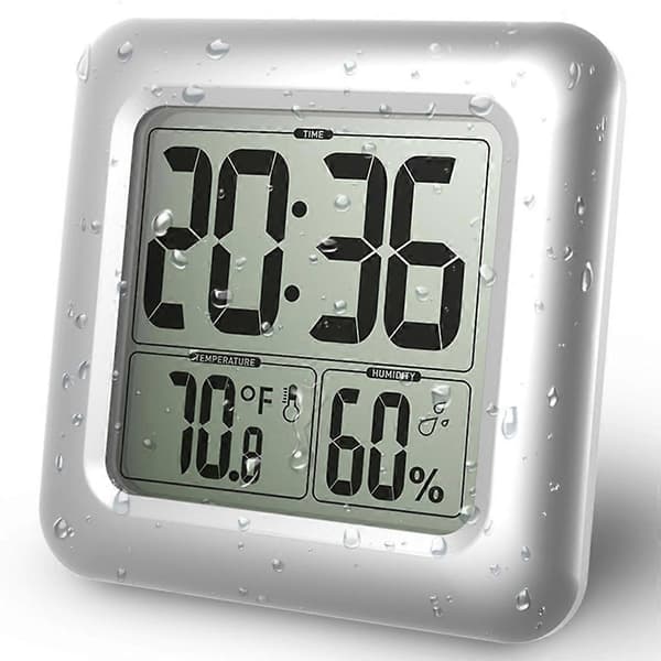 Elektronisk digital termometer hygrometer för rumstemperatur och luftfuktighet inomhus