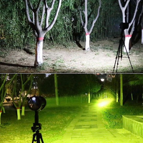 Håndholdt LED Lommelygte Spotlight USB Genopladelig Arbejdslampe L Model