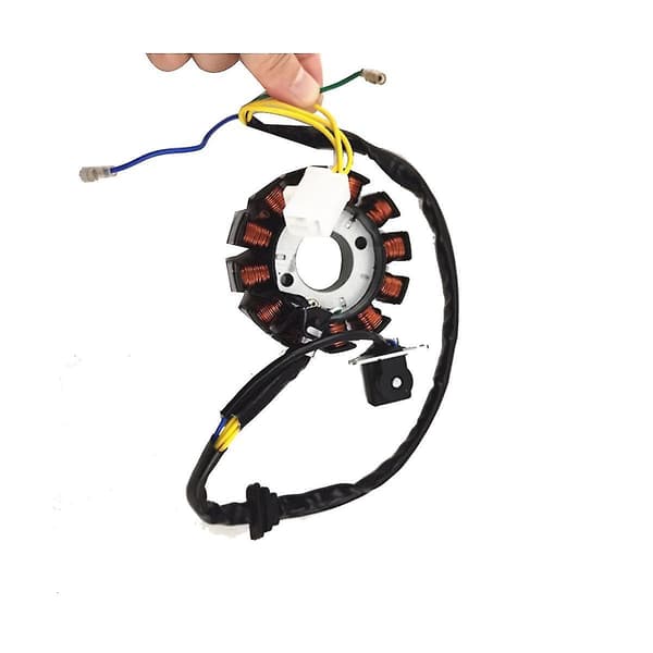 Spole 12-polet Stator DC-spole Tænding Stator til Gy6 125cc 150cc