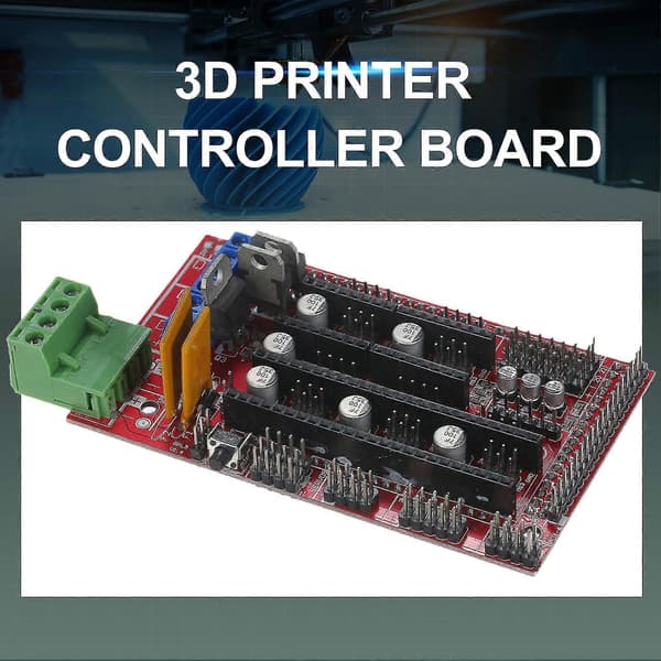 3D Printer Controller Ramps 1.4 Kontrolkort Kontrolpanel 3D Printmaskine Dele Tilbehør