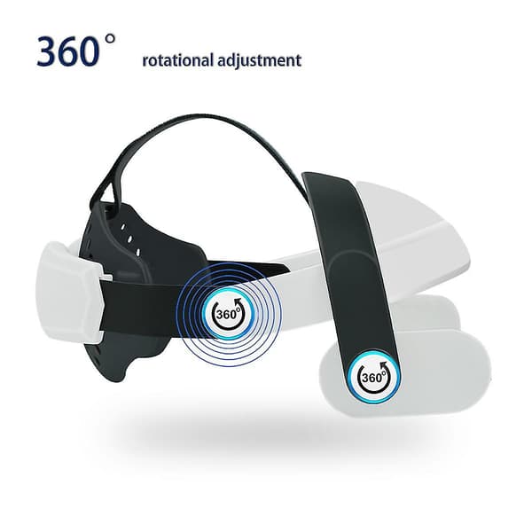 VR Hovedrem til 3 VR Headset Forbedrer Komfort Justerbar Hovedrem til Meta 3 VR Tilbehør