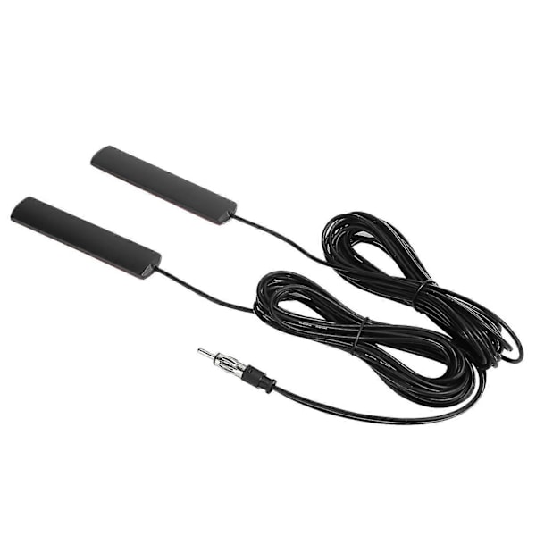 Auton/Kodin FM-liimakiinnitteinen radioantenni Piilotettu tuulilasin autoantenni Patch-YM:llä