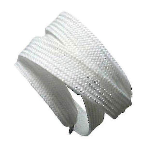 Brede skolisser Unisex Polyester skolisser Dobbel Hvit 140cm