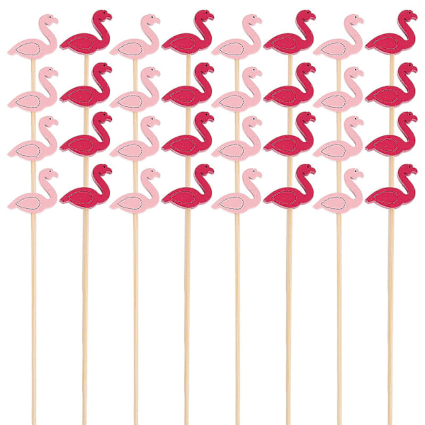 Fruktplock Tandpetare Grillspett Frukt Bambu Plock Party Födelsedagar Bröllop Fester Elegant Design 13,5x2,5cm Gaffelfrukter 100st