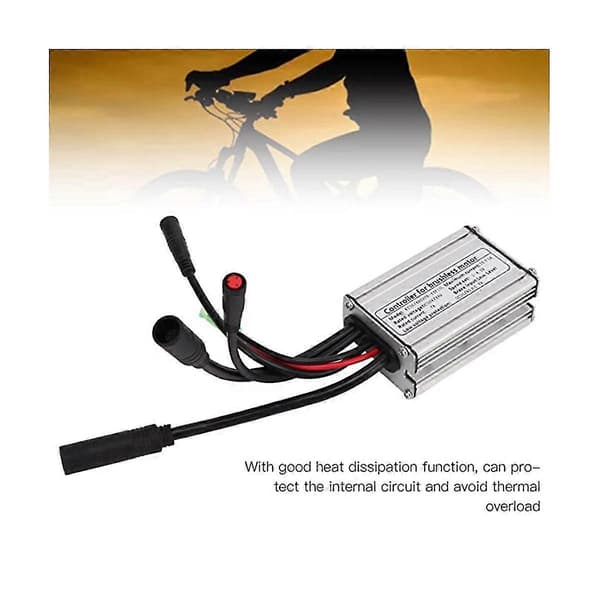 E-cykel controller 36V / 48V 9 rør 15A vandtæt stik controller til 36V / 48V 250W børsteløs