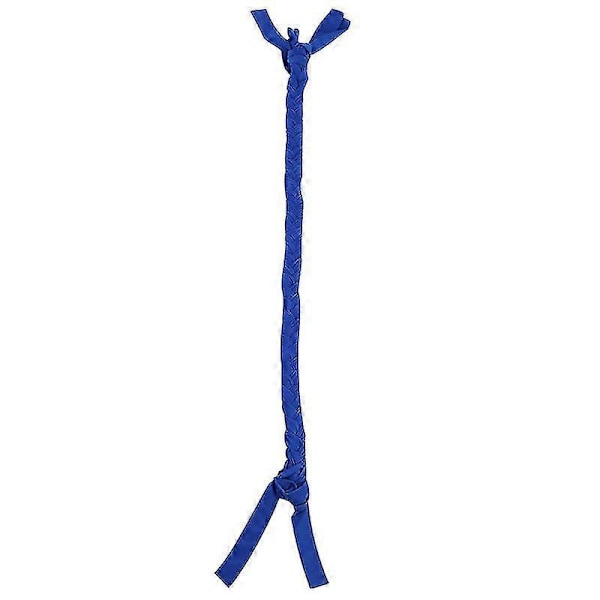 Hestehale, 3-rørs hestehalebeskytter for hester (blå, 11 cm)