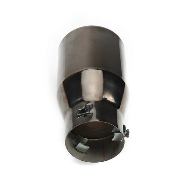 70 mm Titanium Sort Udstødningsrør Hale Hals Lyddæmper Spids Bil Modificerede Dele