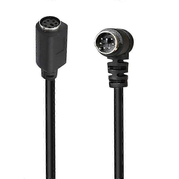 Type A Mini DIN 6-benet kabel 0,5 meter han til hun retvinklet stik kobberforlænger