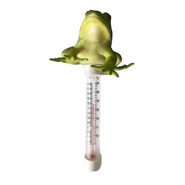 Flydende Prank Pool Termometer Brudsikkert Badekar Vandmålingsværktøj Frog