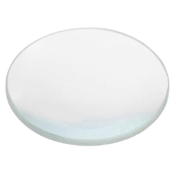 Dubbel Konvex Glaslins Optisk Lins 30mm Diameter 50mm Brännvidd för Laboratorier