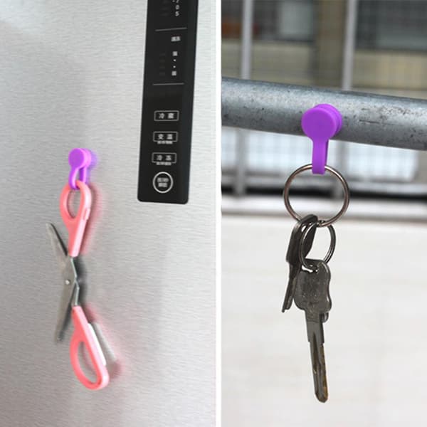 Silikon Datakabel Organizer Klips Holder Magnetisk Øretelefon Kabeloppbevaring