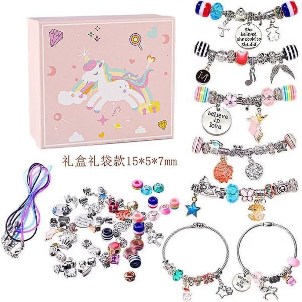 Unicorn Advent Calendar For Girl 2023 jul, 24 dagars nyheter presenter, Unicorn brevpapper, tillbehör, smycken, Countdown Days Style 3