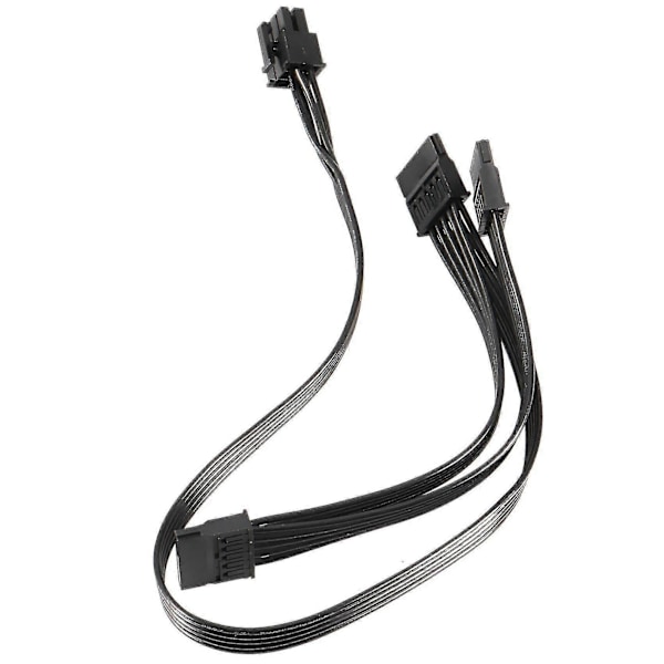 2kpl 6-nastainen - 3x Sata-ohjain virtajohto Evga Supernova 650 750 850 1000 1600 2000 G2 G3 P2 T2