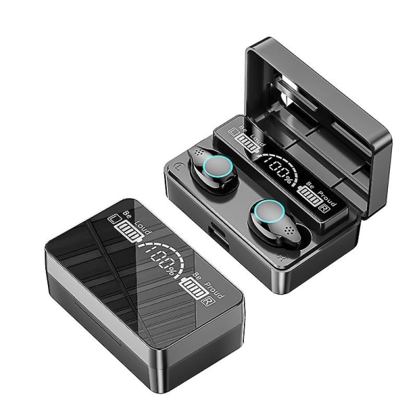 X3 Bluetooth hörlurar True Wireless In-ear Bluetooth 5.1-ljud (svart)