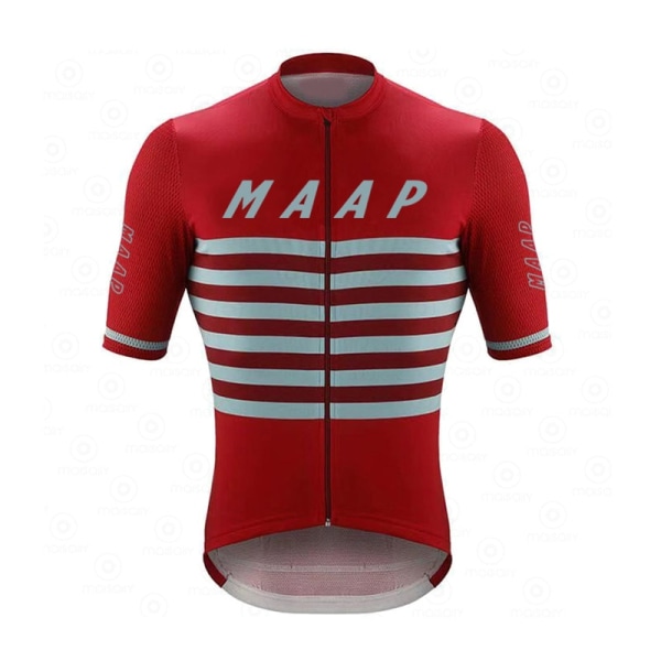 Maap Cykeltröja Set 2023 Cykelkläder för män Sommar Kortärmad MTB Bike Suit Cykel Cykel Kläder Ropa Ciclismo Hombre cycling shirt 12 XS