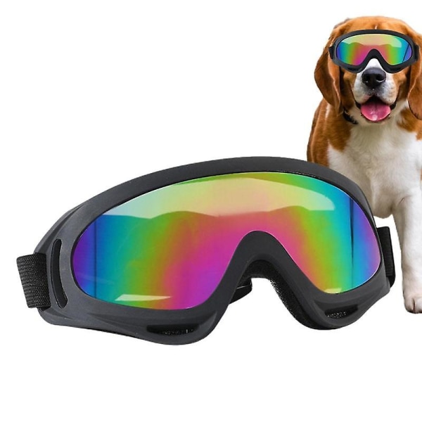 Dog Eye Wear Solglasögon Pet Solglasögon Eye Wear Vindtät Pet Eye Wear Hund UV-skydd Solglasögon Pet Beach Solglasögon För color